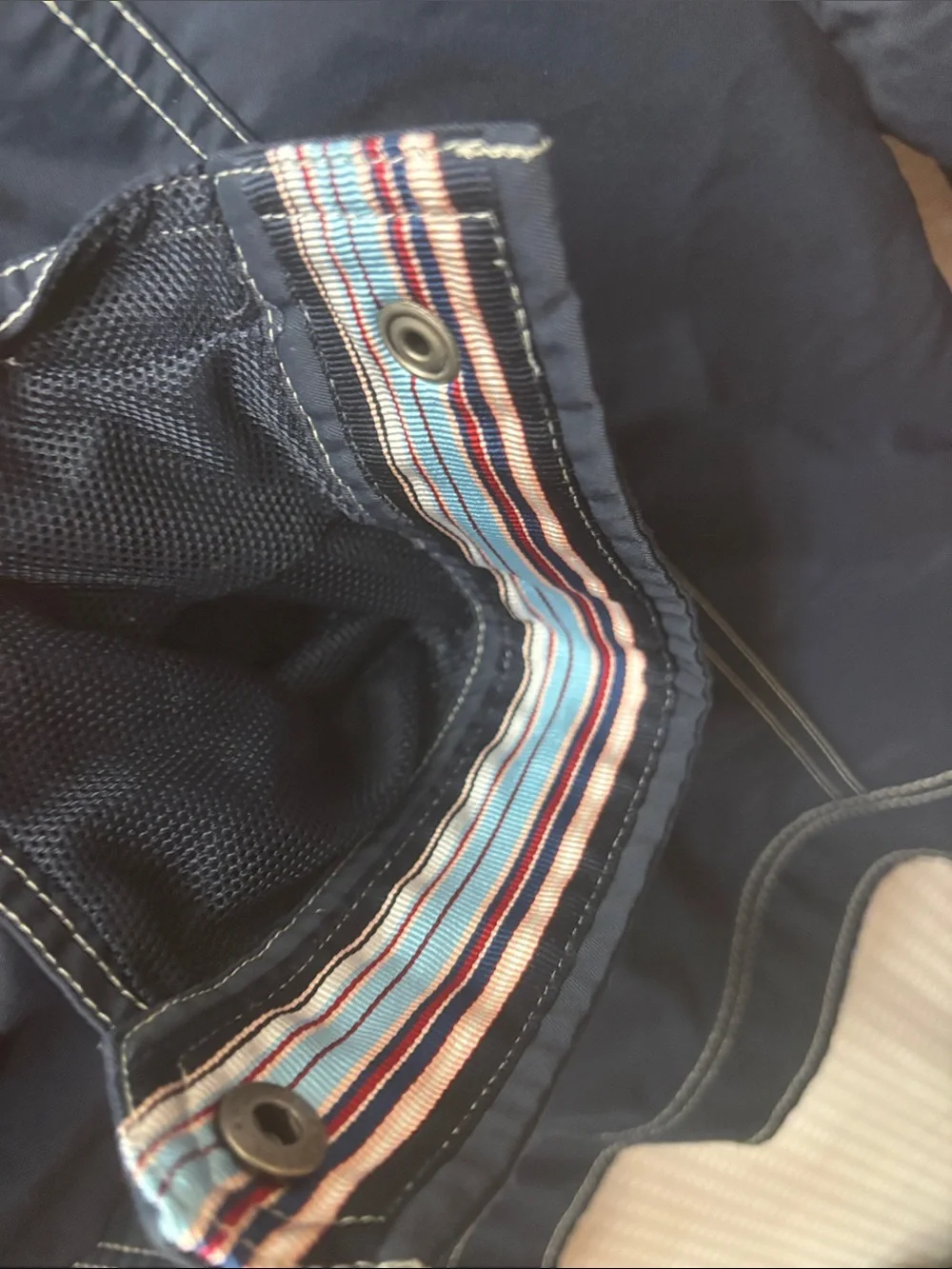 vintage navy blue Nike full-zip jacket Sz XS